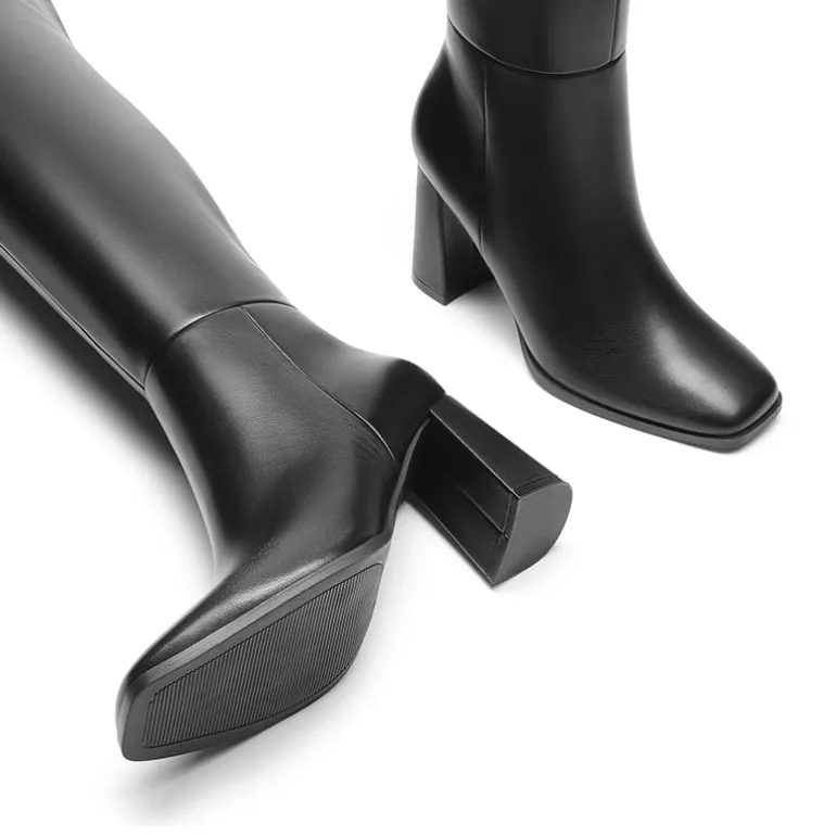 Women’s Over-The-Knee Square-Toe Boots