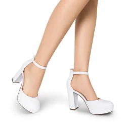 Women’s Platform Block Heel Pumps