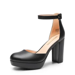 Women’s Platform Block Heel Pumps