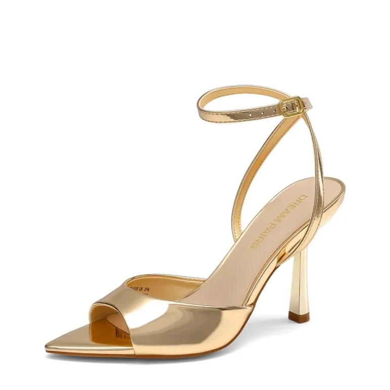 Women's Pointed Open-Toe Stiletto Sandals