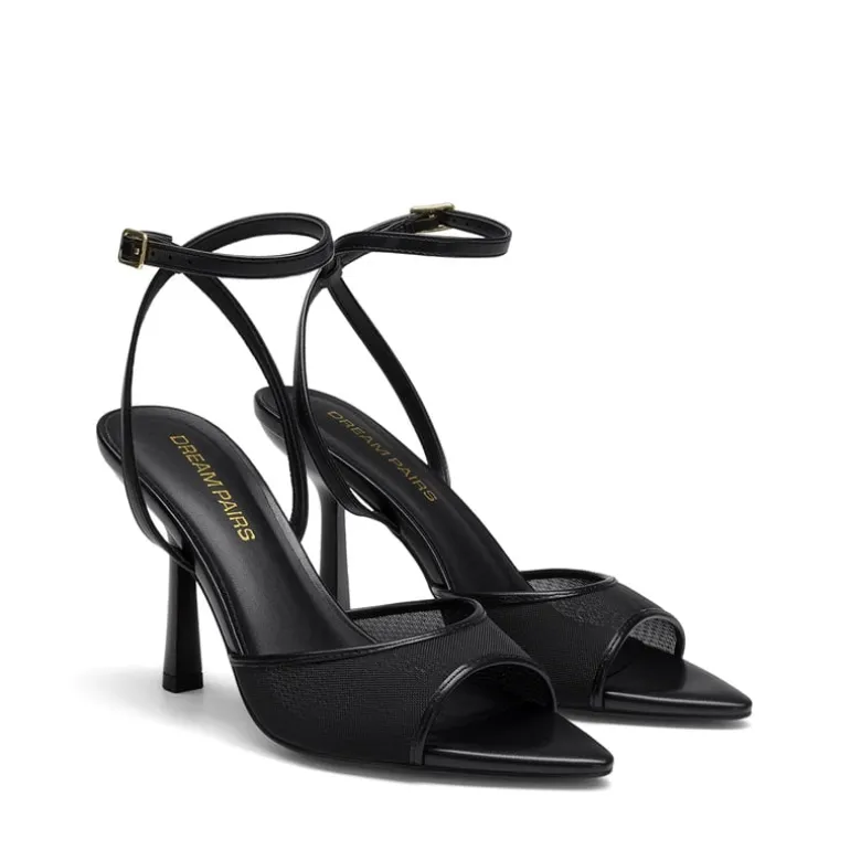 Women's Pointed Open-Toe Stiletto Sandals
