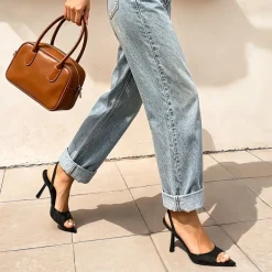 Women's Pointed Open-Toe Stiletto Sandals