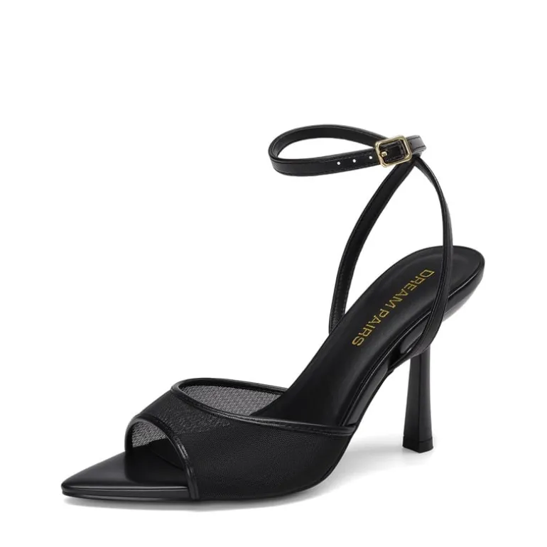 Women's Pointed Open-Toe Stiletto Sandals