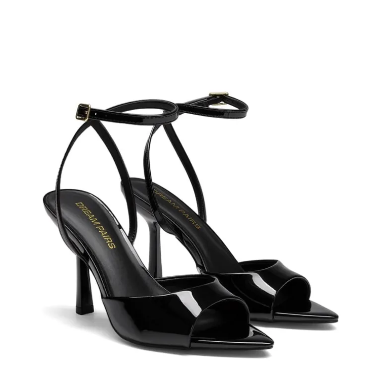 Women's Pointed Open-Toe Stiletto Sandals