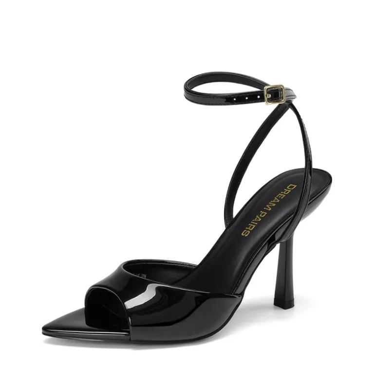 Women's Pointed Open-Toe Stiletto Sandals