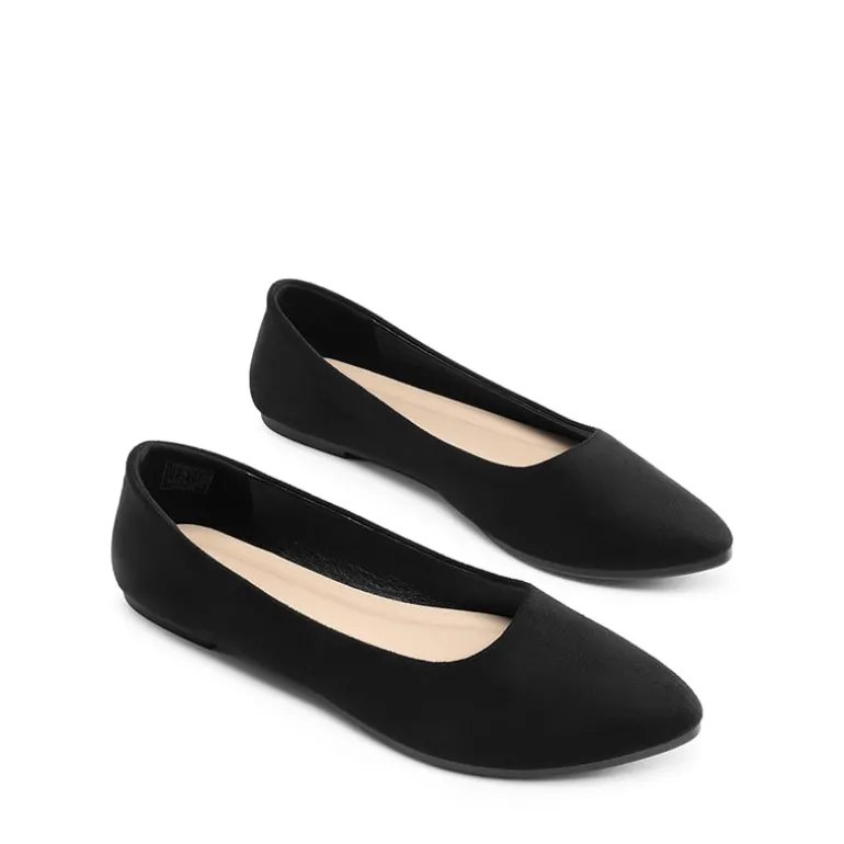 Women’s Pointed Toe Faux Suede Flats