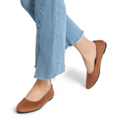 Women’s Pointed Toe Faux Suede Flats