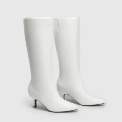 Women’s Pointed-Toe Kitten Heel Boots