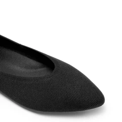 Women's Pointed Toe Knit Slip-On Flats