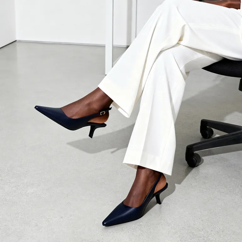 Women’s Pointed Toe Slingback Heels