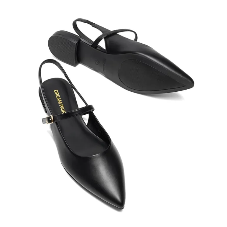 Women’s Pointed Toe Slingback Flats