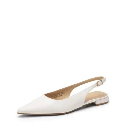 Women's Pointed-Toe Slingback Flats with DIY Ribbon