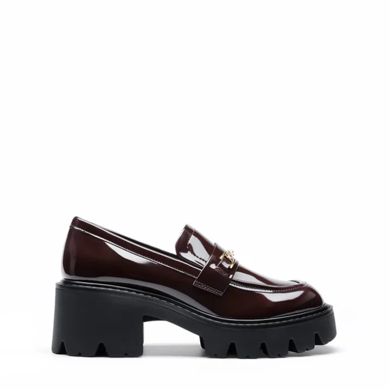 Women’s Preppy Y2K Chunky Heel Loafers