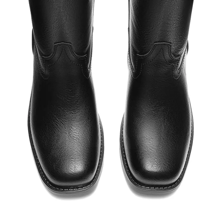 Women’s Retro Embroidered Tall Boots