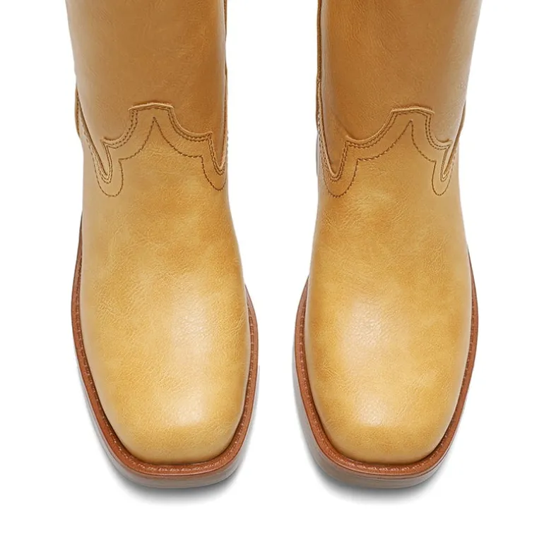 Women’s Retro Embroidered Tall Boots