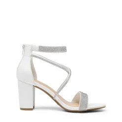 Women’s Rhinestone Heeled Sandals