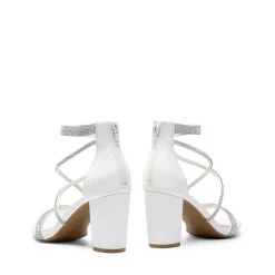 Women’s Rhinestone Heeled Sandals