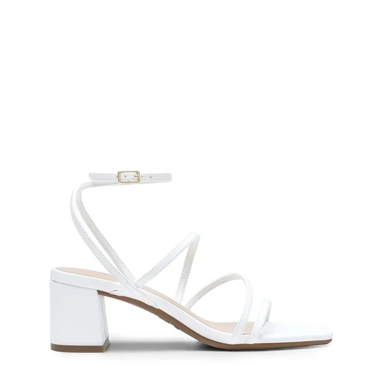 Women’s Rhinestone Strappy Block Heel Sandals