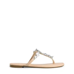 Women’s Rhinestone Thong Flip-Flop Sandals