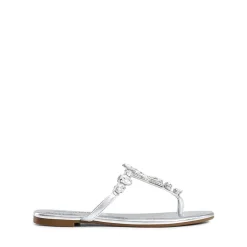 Women’s Rhinestone Thong Flip-Flop Sandals