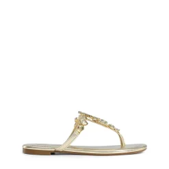 Women’s Rhinestone Thong Flip-Flop Sandals