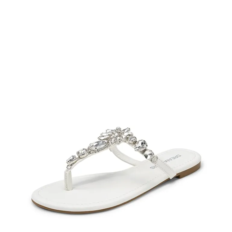 Women’s Rhinestone Thong Flip-Flop Sandals