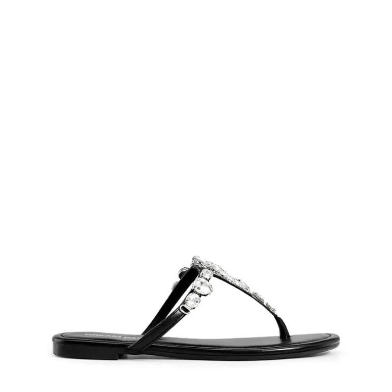 Women’s Rhinestone Thong Flip-Flop Sandals