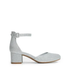 Women’s Round-Toe D’Orsay Block Heel Pumps