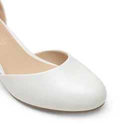 Women’s Round-Toe D’Orsay Block Heel Pumps