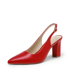 Women’s Slingback Block Heel Pumps