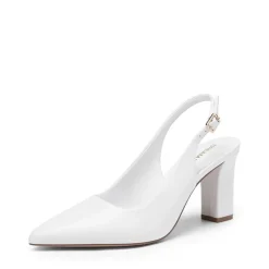 Women’s Slingback Block Heel Pumps