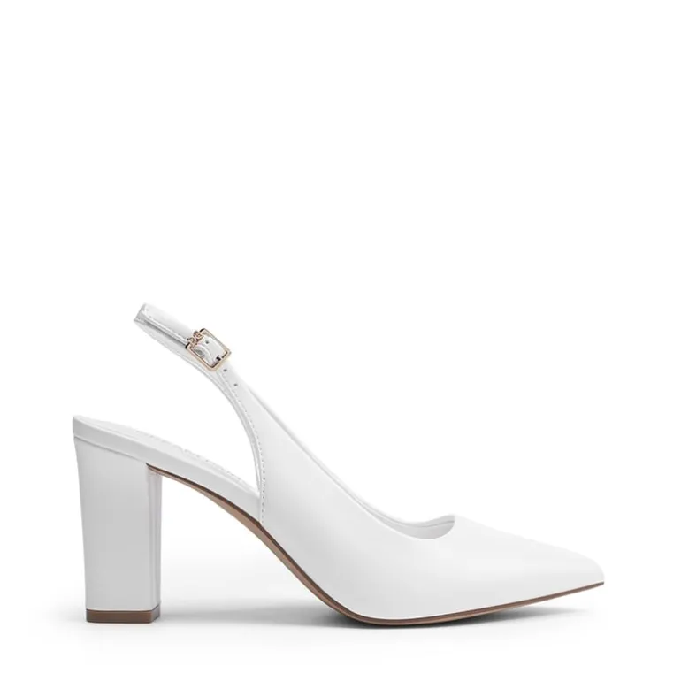 Women’s Slingback Block Heel Pumps