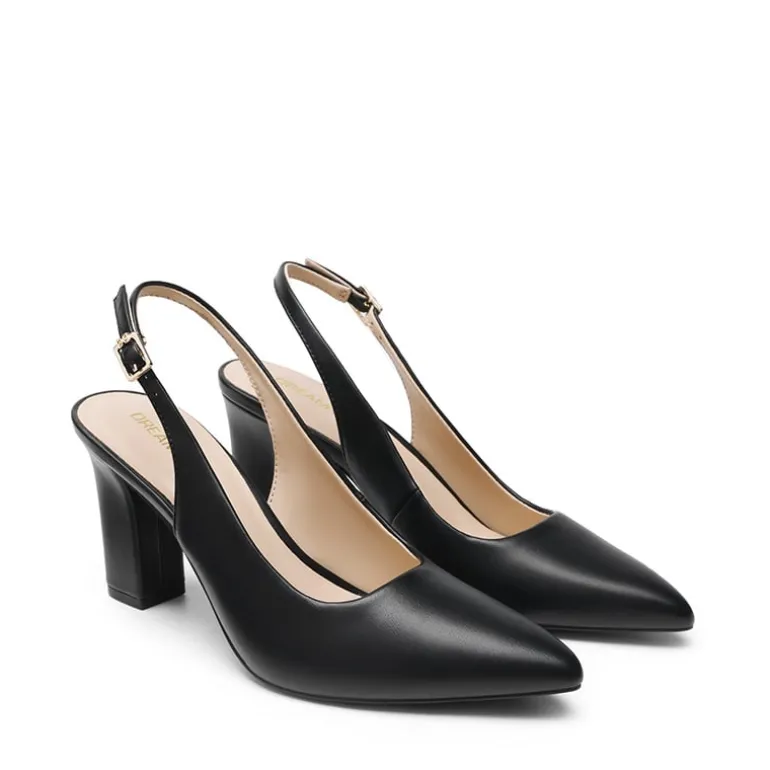 Women’s Slingback Block Heel Pumps
