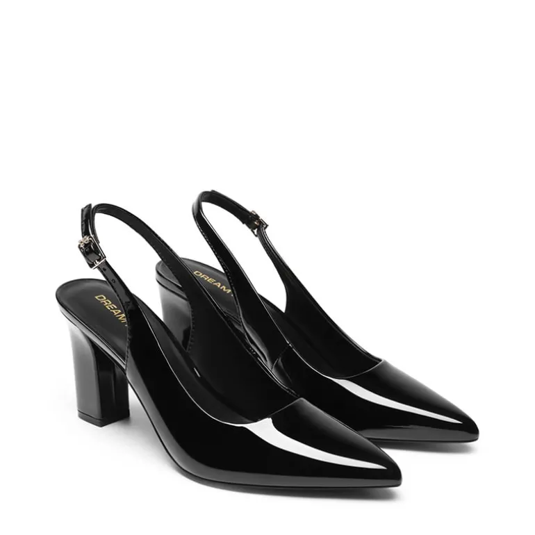 Women’s Slingback Block Heel Pumps