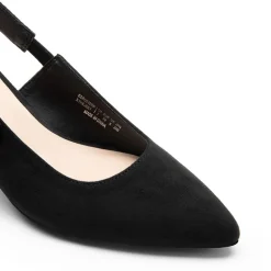 Women's Slingback Kitten Heel Pumps.