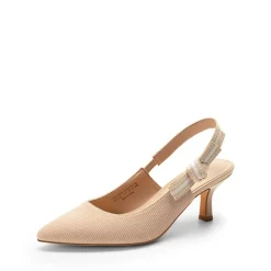 Women's Slingback Kitten Heel Pumps.