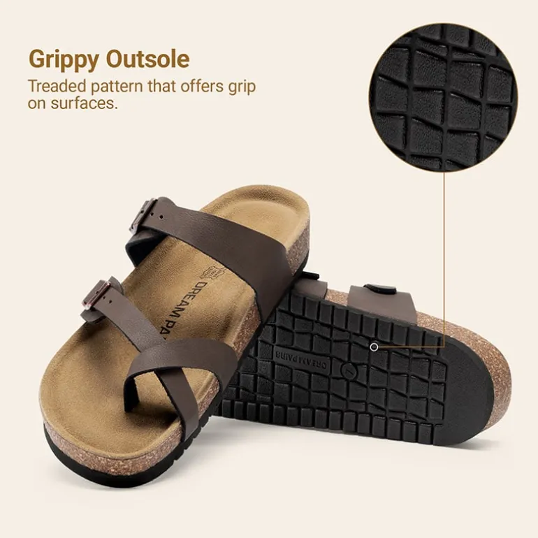 Women’s Slip-On Sandals with Arch Support