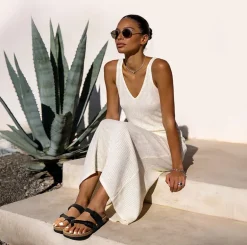 Women’s Slip-On Sandals with Arch Support
