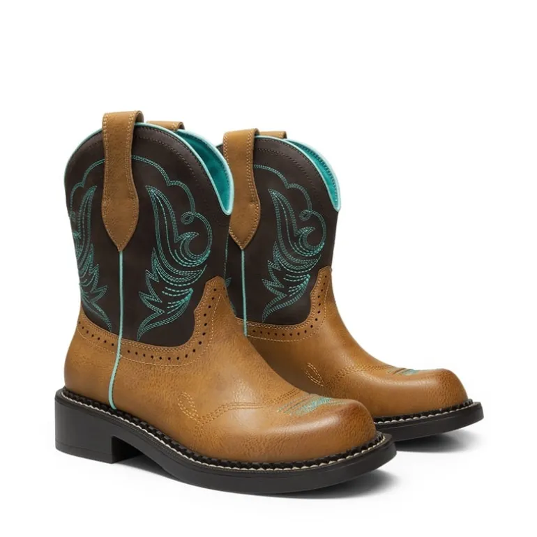 Women’s Slip-On Vintage Western Boots