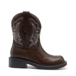 Women’s Slip-On Vintage Western Boots