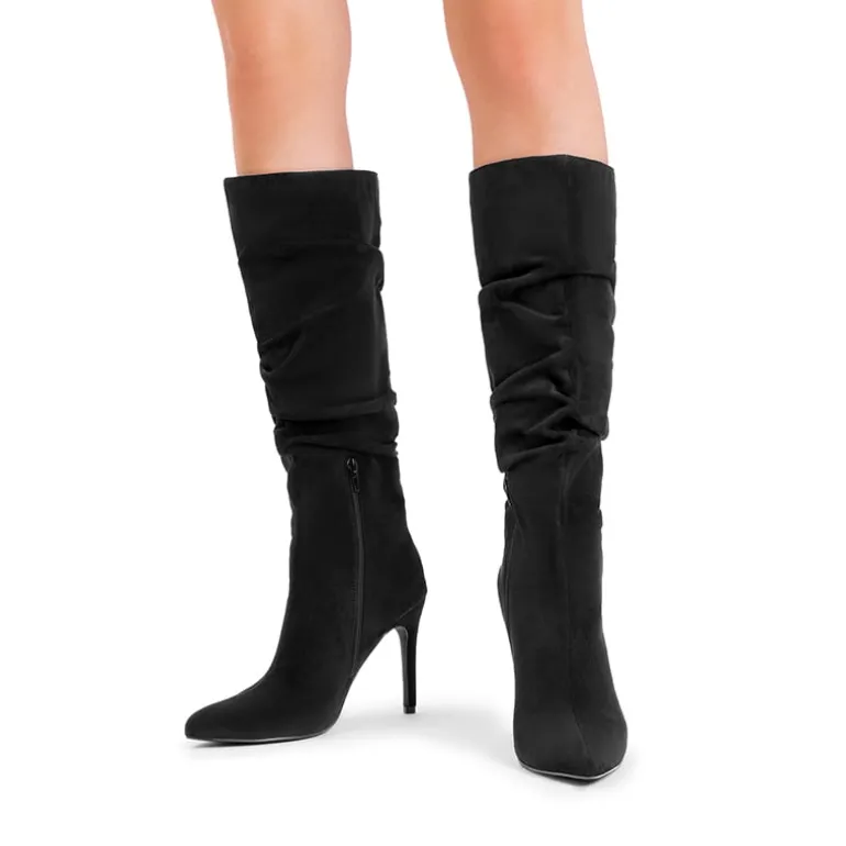 Women’s Slouch Stiletto Knee-High Boots