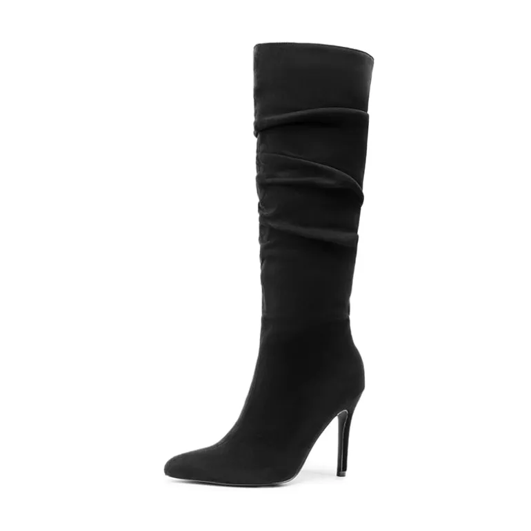 Women’s Slouch Stiletto Knee-High Boots