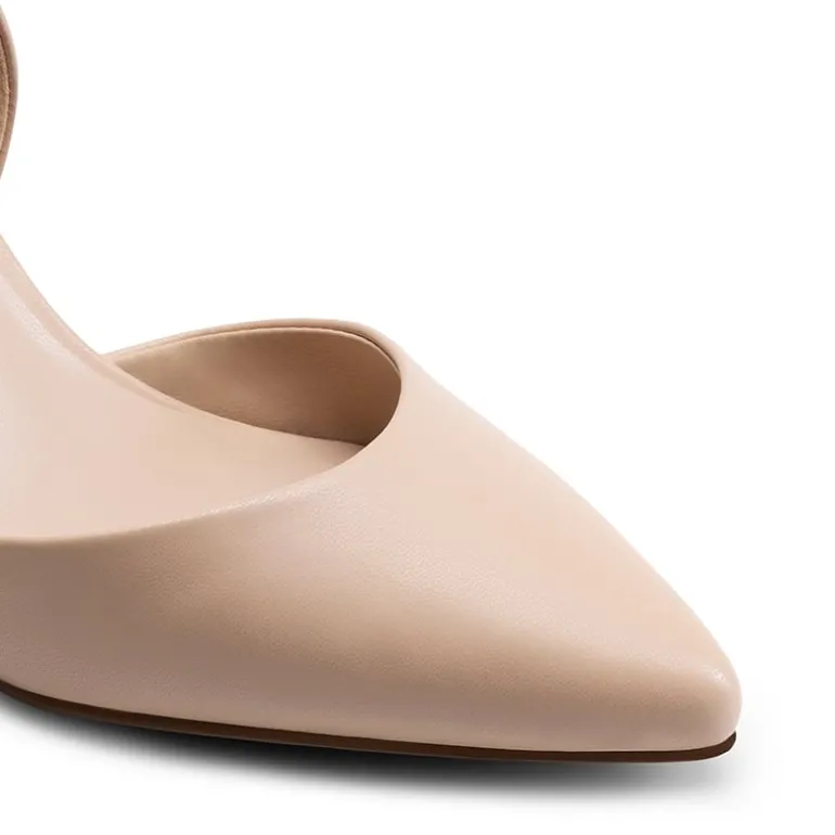 Women’s Sophisticated V-Cut Mid Heel Pumps