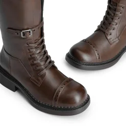 Women’s Square-Toe Block Heel Boots