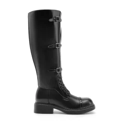 Women’s Square-Toe Block Heel Boots