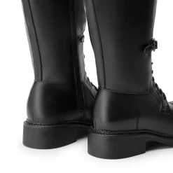 Women’s Square-Toe Block Heel Boots