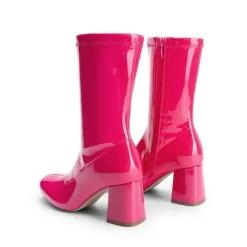 Women’s Square-Toe Block Heel Go-Go Boots