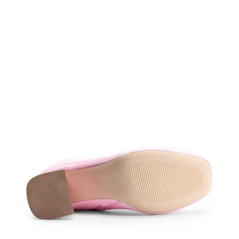 Women’s Square-Toe Block Heel Go-Go Boots
