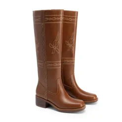 Women’s Square Toe Knee-High Western Boots