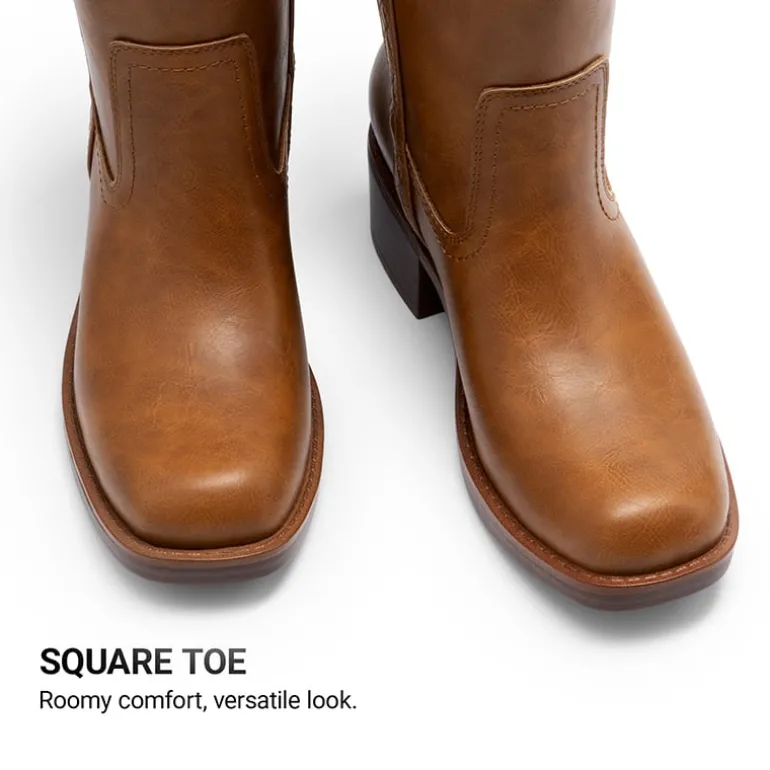 Women’s Square Toe Knee-High Western Boots